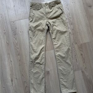 GAP Kids boy’s Slim Pants in Light Tan size 16